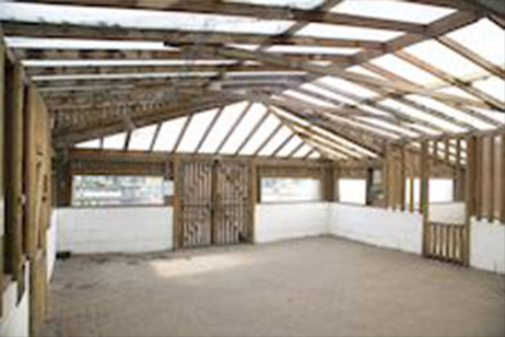 Timber classroom at leisure park