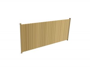 Solid Timber Modular Infill Half Panel