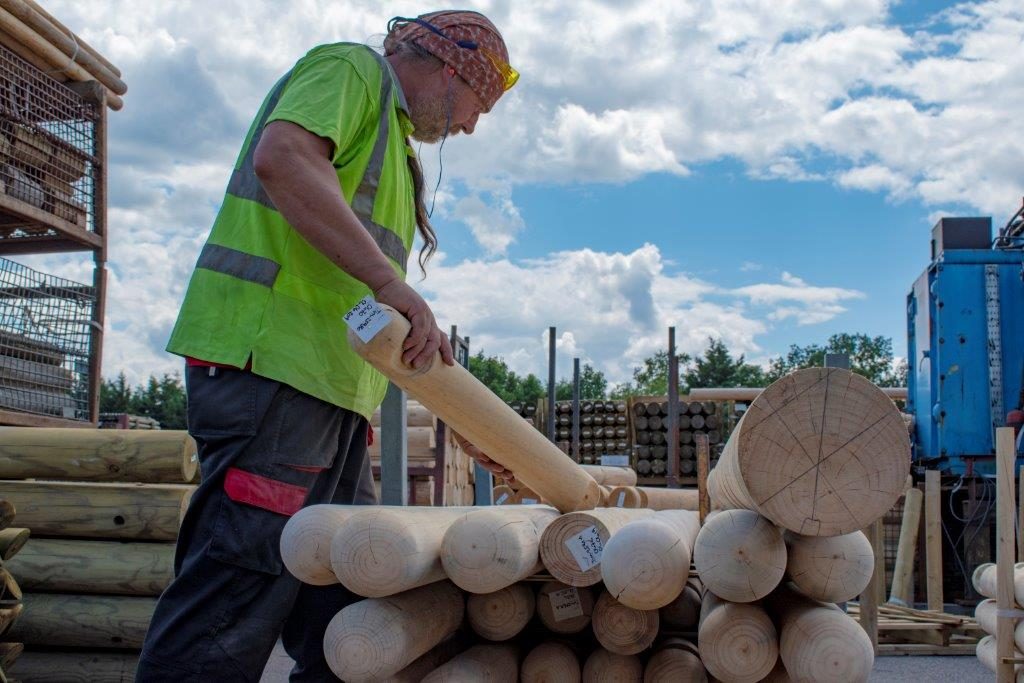 bollards timber